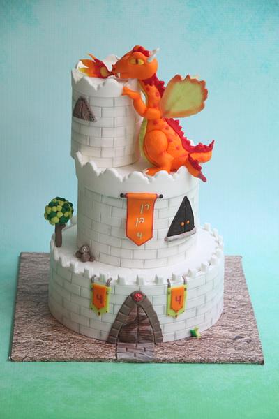 A Castle for my sweet knight  - Cake by Tal Zohar
