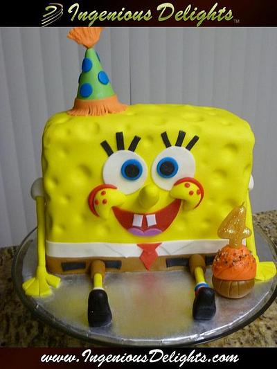 SpongeBob Squearepants Cake - Cake by Ingenious Delights