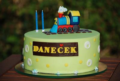 Small train - Cake by Lucie