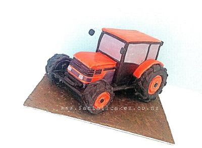 Serious Tractor Cake - Cake by Fantail Cakes