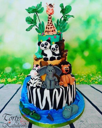 Safari cake - Cake by Torty Katulienka