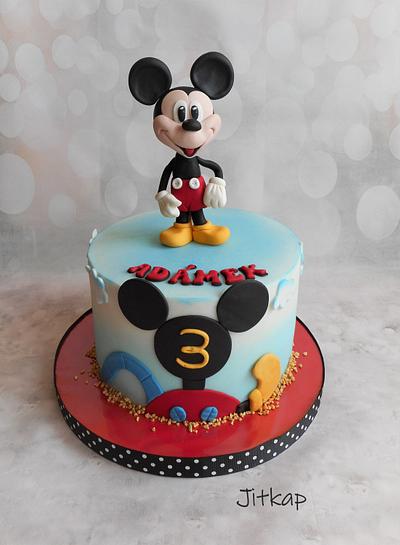 Mickey mouse cake - Cake by Jitkap