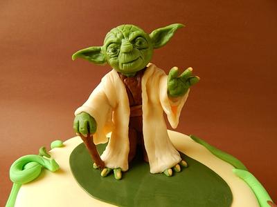 Star Wars - Yoda - Cake by 3torty