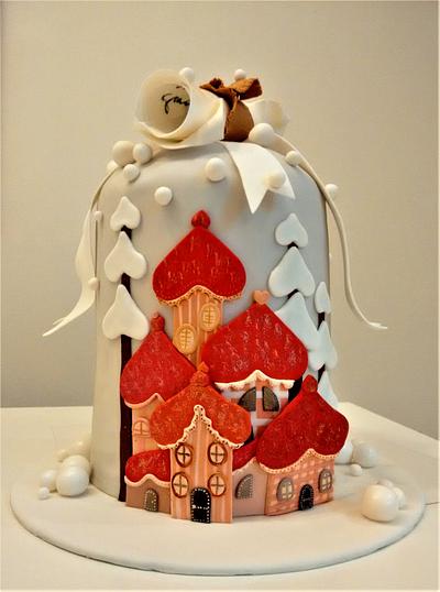 Christmas cake - Dear Santa... - Cake by Clara