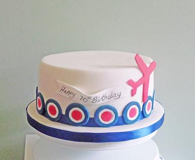 Plane Birthday Cake - Cake by bridgewaterbakery