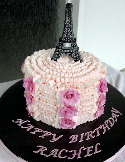 Pink Ruffles - Cake by Bliss Pastry