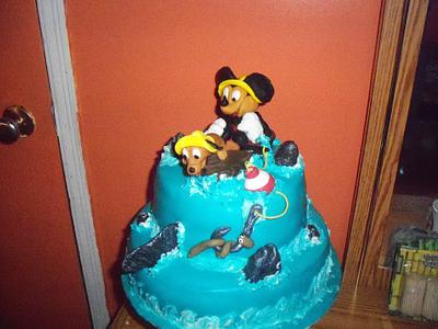 Disney 3D Newfy Adventure - Cake by valerie mercer