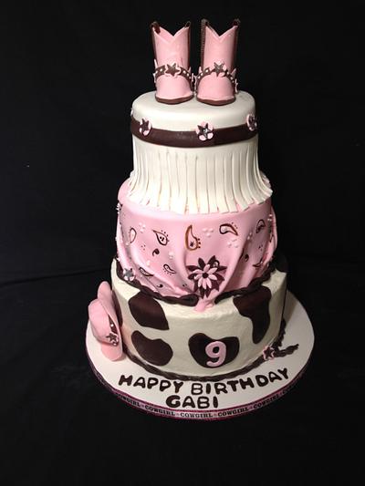 Cowgirl Cake - Cake by HOPE