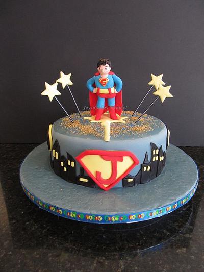 Justice League - Superman Cake - Cake by Josie Borlongan