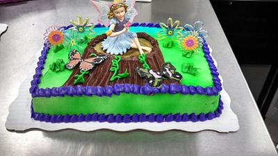 Fairy Garden - Cake by Stephanie