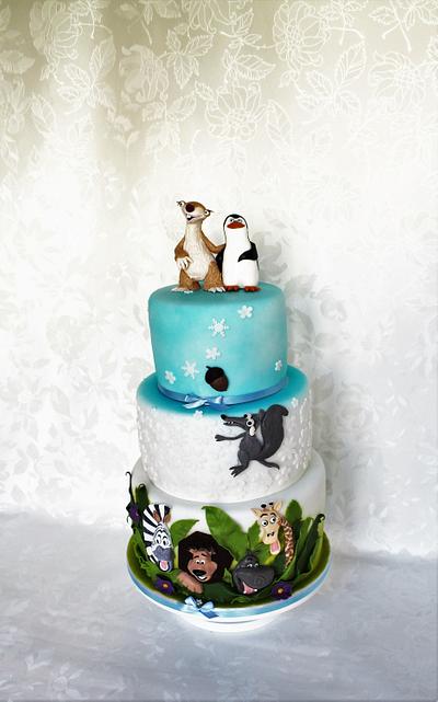 .......a little different wedding cake - Cake by Kateřina Lončáková