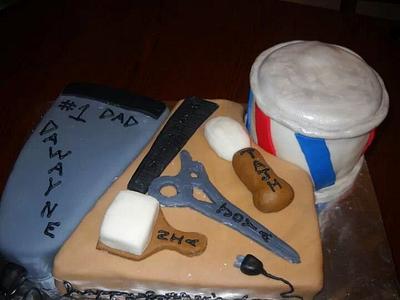 Barber - Cake by 7th Heaven Cakes