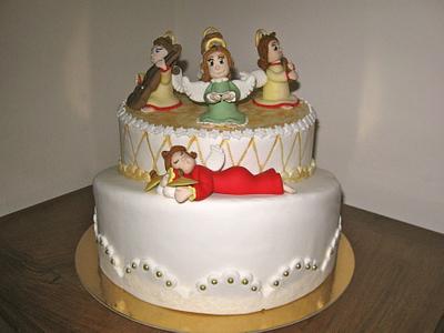 Angels' orchestra - Cake by Milena