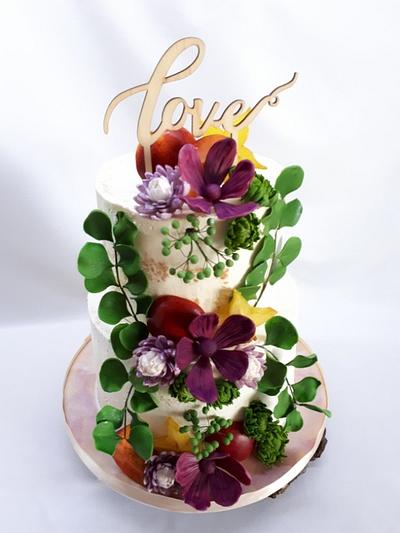 wedding cake - Cake by Kaliss