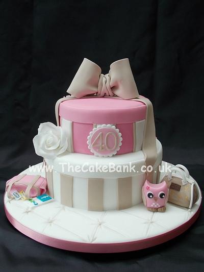 Hat boxes - Cake by The Cake Bank 