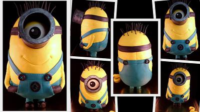 minions despicable me - Cake by kasiaaaaa