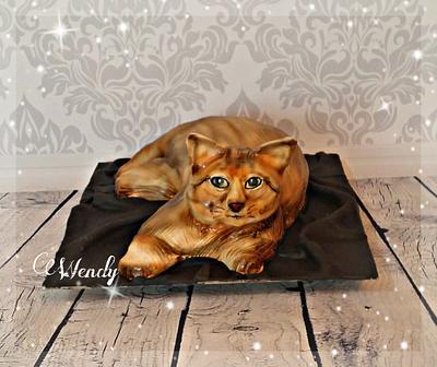 Cat - Cake by Wendy