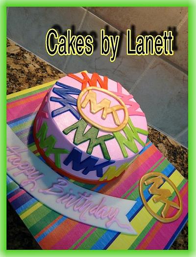 michael kors Logo Cake - Cake by Lanett