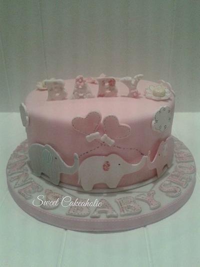 Baby shower - Cake by SweetCakeaholic1