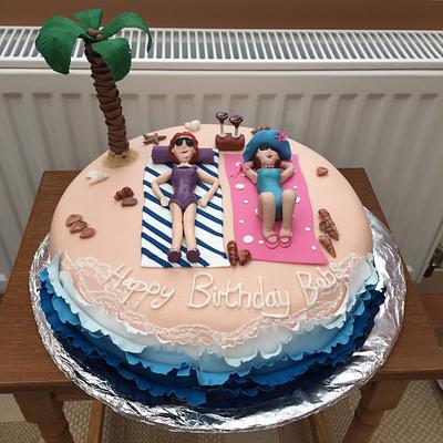 Beach Cake  - Cake by Samantha