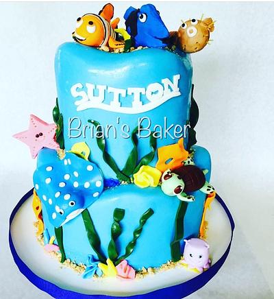 Just keep swimming.... - Cake by Christy 