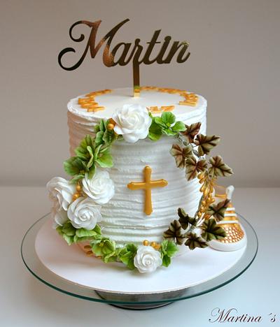 Christening - Cake by Martina