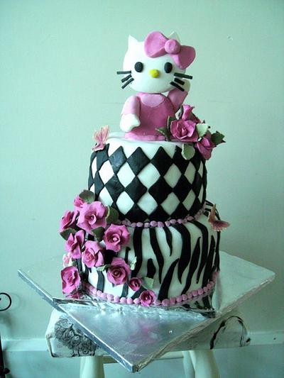 Hello Kitty - Cake by Thereseanne