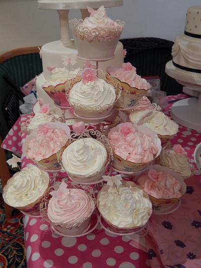 Wedding Cupcakes - Cake by Sugarpaste Dreams