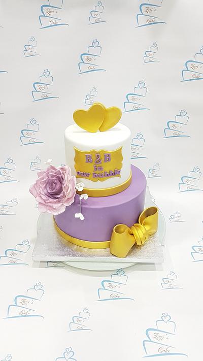 Simple wedding cake - Cake by Zuzi's cake