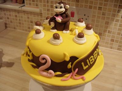 Curious George Cake - Cake by Lisa