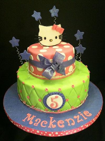 Hello Kitty Birthday - Cake by GinaS