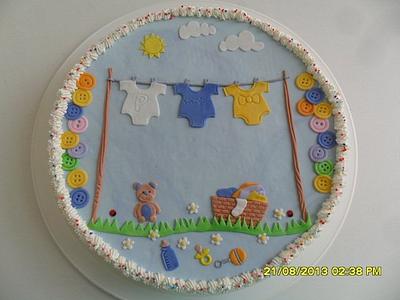 baby shower - Cake by irena11