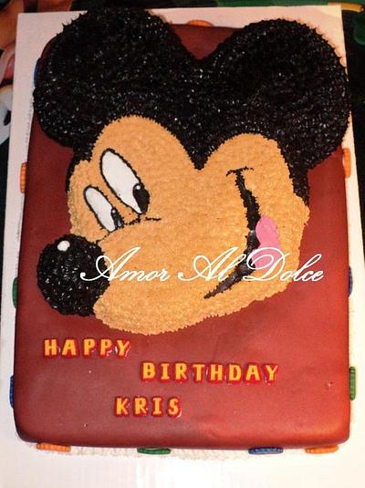 Mickey Mouse 1st Birthday!  - Cake by Amor Al Dolce