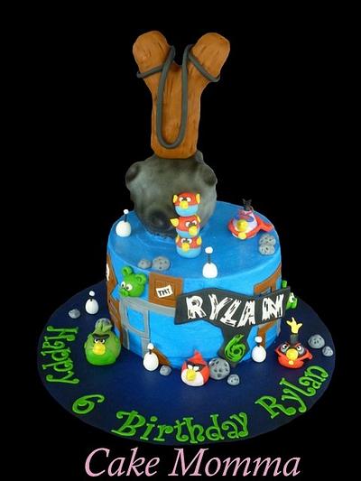 Angry Birds are In Space! - Cake by cakemomma1979