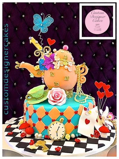 Alice in wonderland cake - Cake by Anna