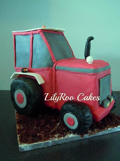 Tractor cake - Cake by Jo Waterman