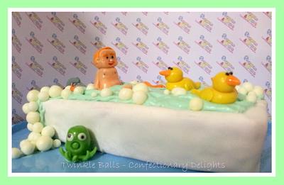 Fred in the Tub - Cake by Jennifer Woracker