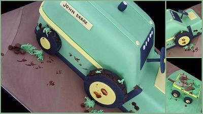 Mower cake - Cake by Veronika