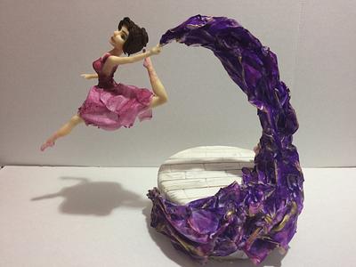 Dancer fly - Cake by MELANIASCAKEATELIER