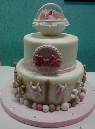 Baby shower cake - Cake by Silvia Lopes