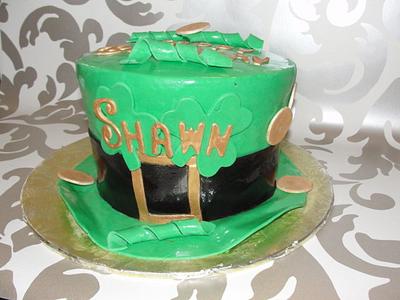 Leprechaun hat - Cake by Justbakedcakes