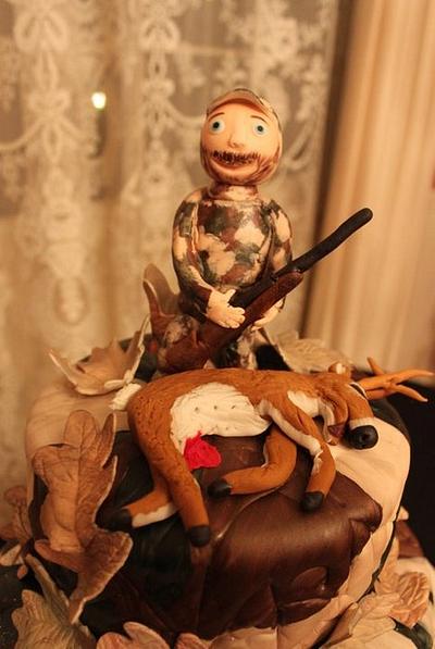 Hunting/Camo Cake - Cake by Nancy's Cakes and Beyond