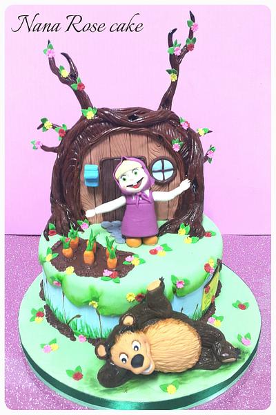 Masha and the Bear  - Cake by Nana Rose Cake 