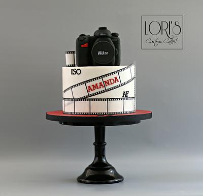 For the photography lover  - Cake by Lori Mahoney (Lori's Custom Cakes) 