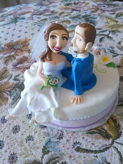 wedding cake toppers - Cake by Littlesweety cake