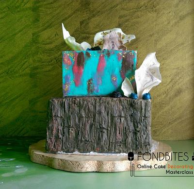 rustic cake - Cake by babita agarwal