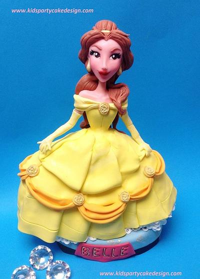 belle cake topper - Cake by Maria  Teresa Perez