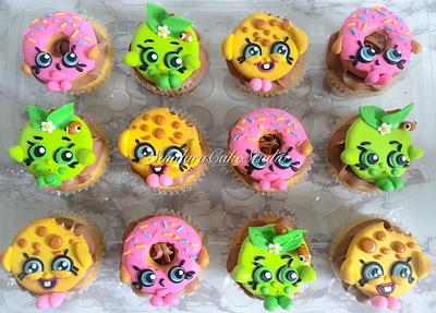 Shopkins cupcakes  - Cake by Sherikah Singh 