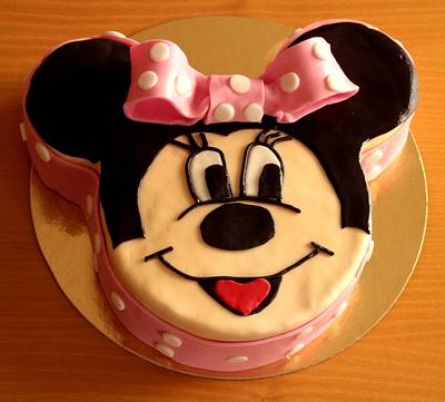 Minnie mouse - Cake by Jiřina Matějková