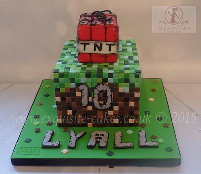 Minecraft Cake - Cake by Natalie Wells